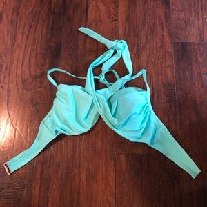 Victoria’s Secret wrap halter swim top size 34D